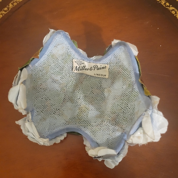 Vintage Silk Floral Headpiece - Picture 5 of 7